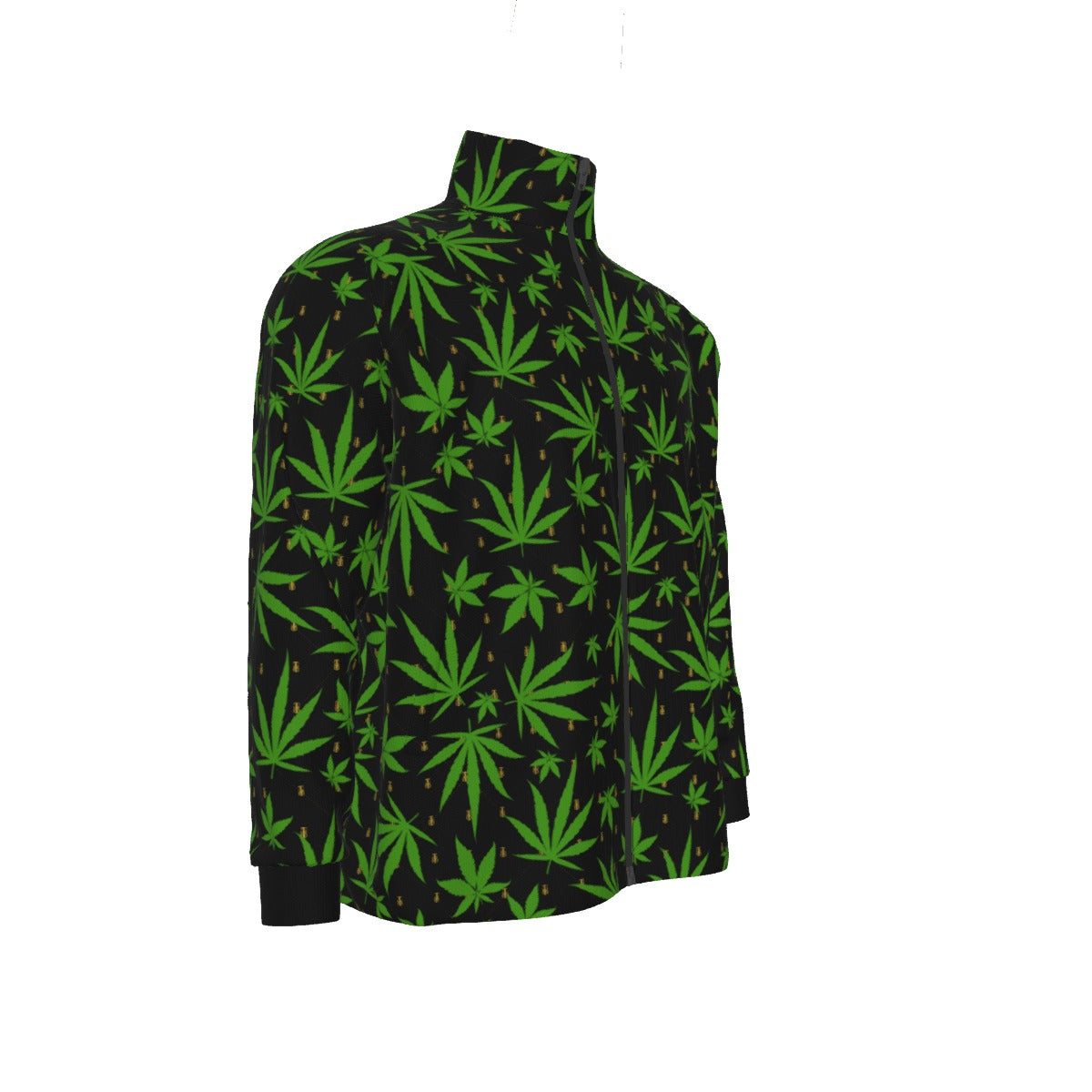 420 Stand Collar Jacket | AFRO ANIME