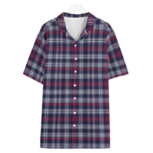 Shop the Blazeberry Wraps Camp Shirt by Teddy Blaze. 120 GSM featherlight berry plaid resort button-down with graphic wraps pack back art from WHAT'S ON TOP.