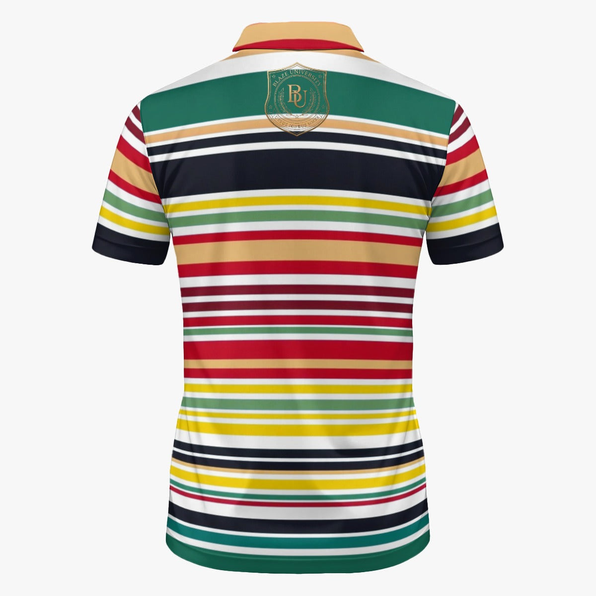 Heritage Stripe Cabana Polo | Teddy Blaze Blue Label