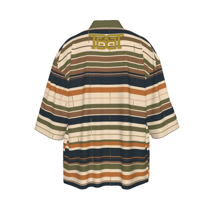 Catalina Horizon Striped Haori