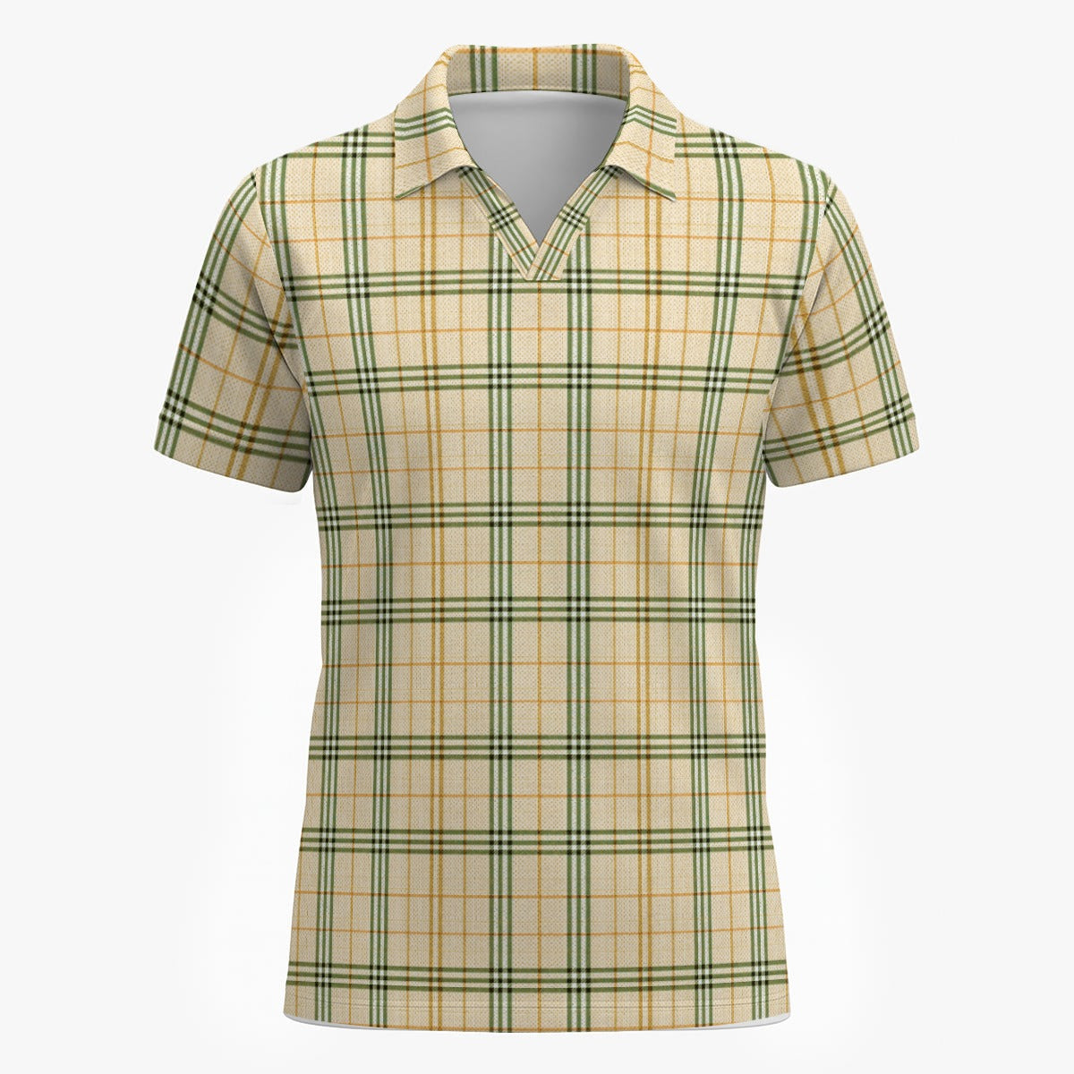 Elevate refined leisure with the Parlor Plaid Resort Polo from BLK IVY MEN, featuring heritage-inspired plaid designed for coastal sophistication, tailored comfort, and effortless luxury.