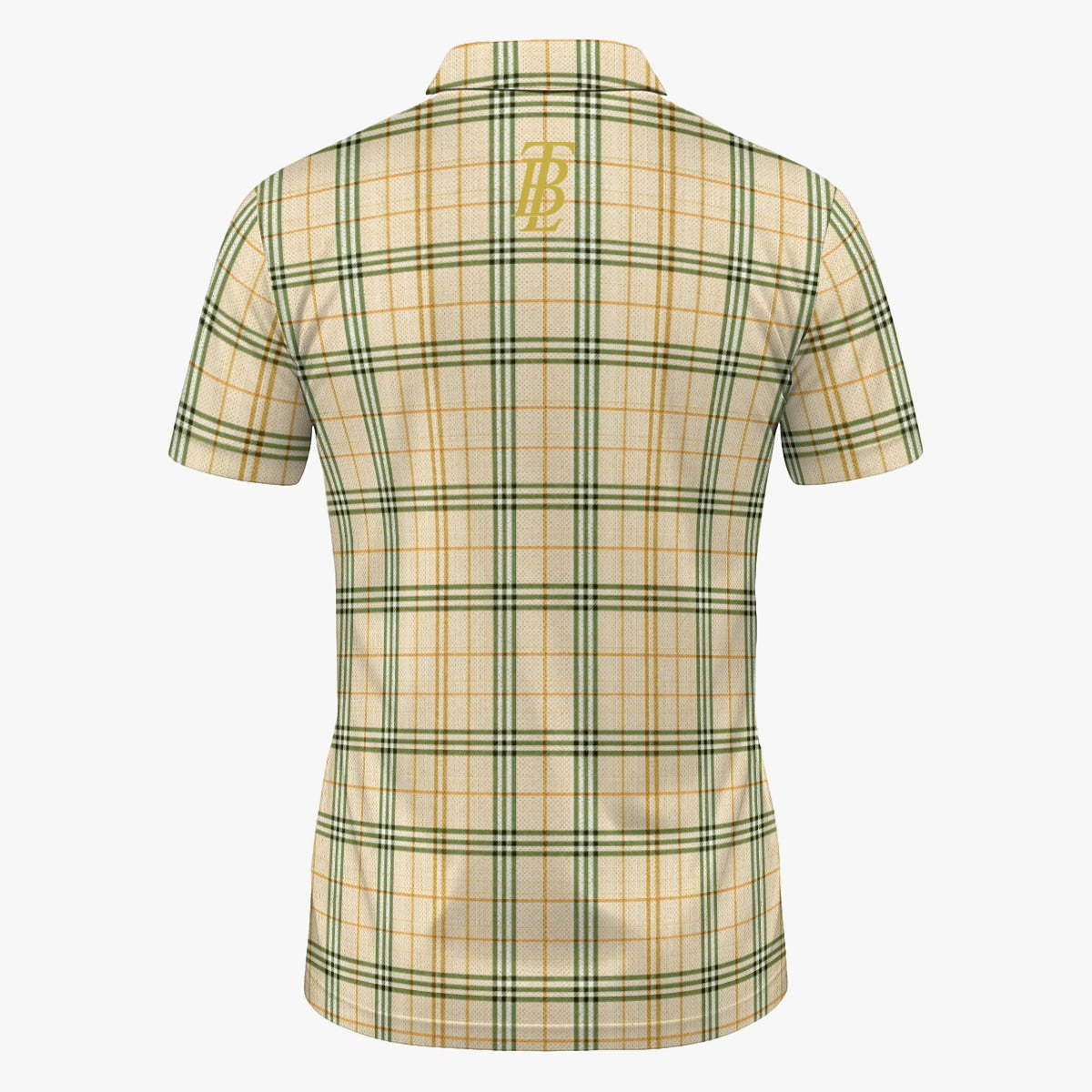 Parlor Plaid Resort Polo | BLK IVY MEN