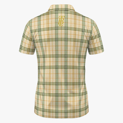 Parlor Plaid Resort Polo | BLK IVY MEN