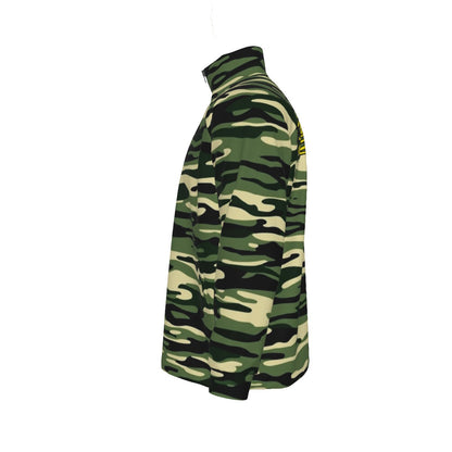 Camo Print Stand Collar Jacket (CAM12)