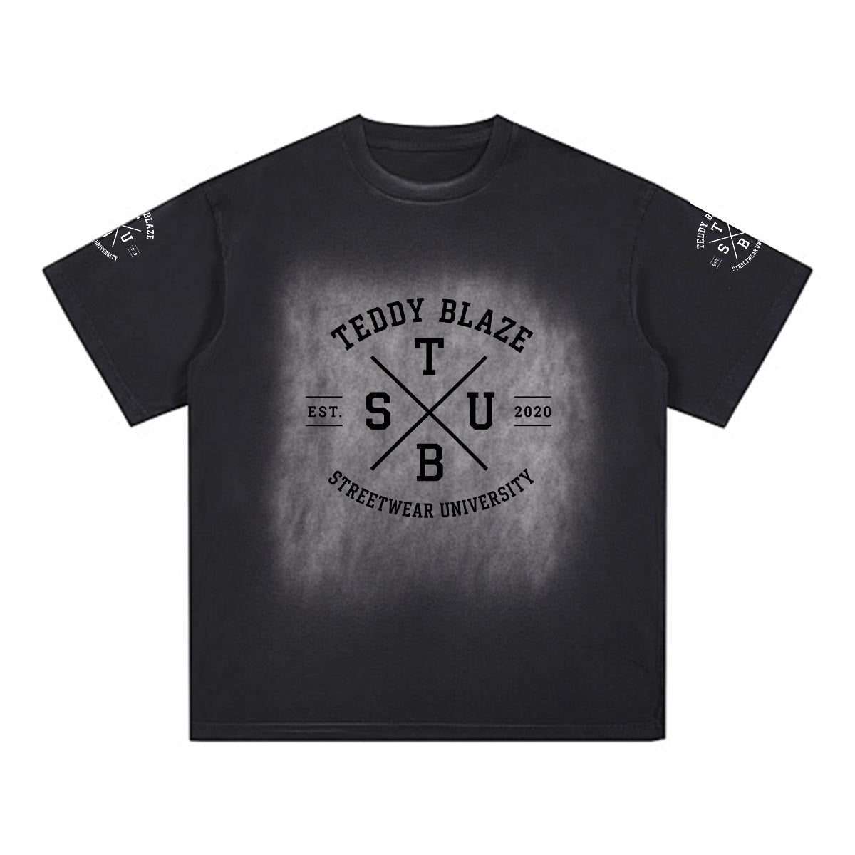 X Crest Boxy Vintage Wash Tee | THE CAMPUS