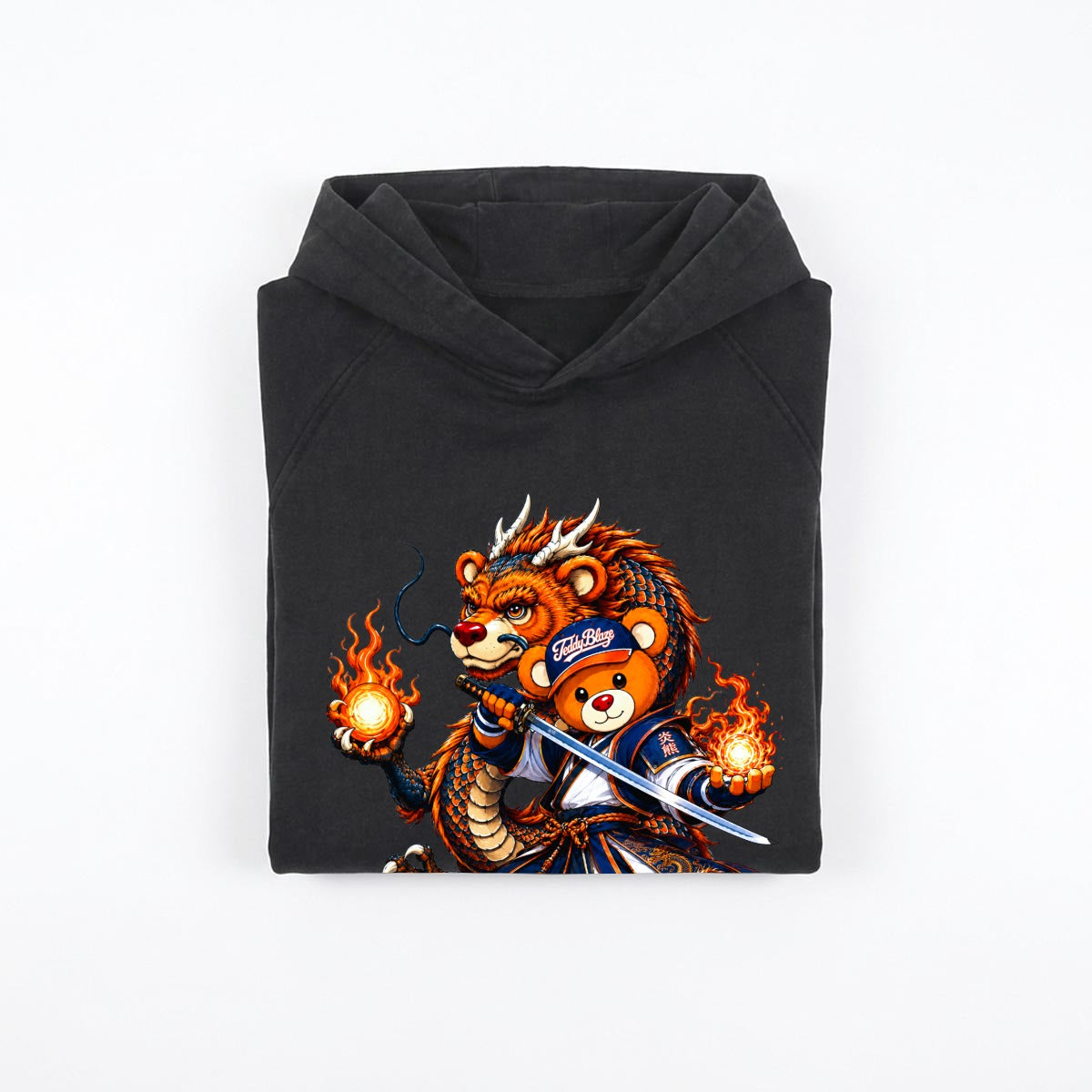 Team Dragon Sleeveless Hooded Jumper | AFRO ANIME