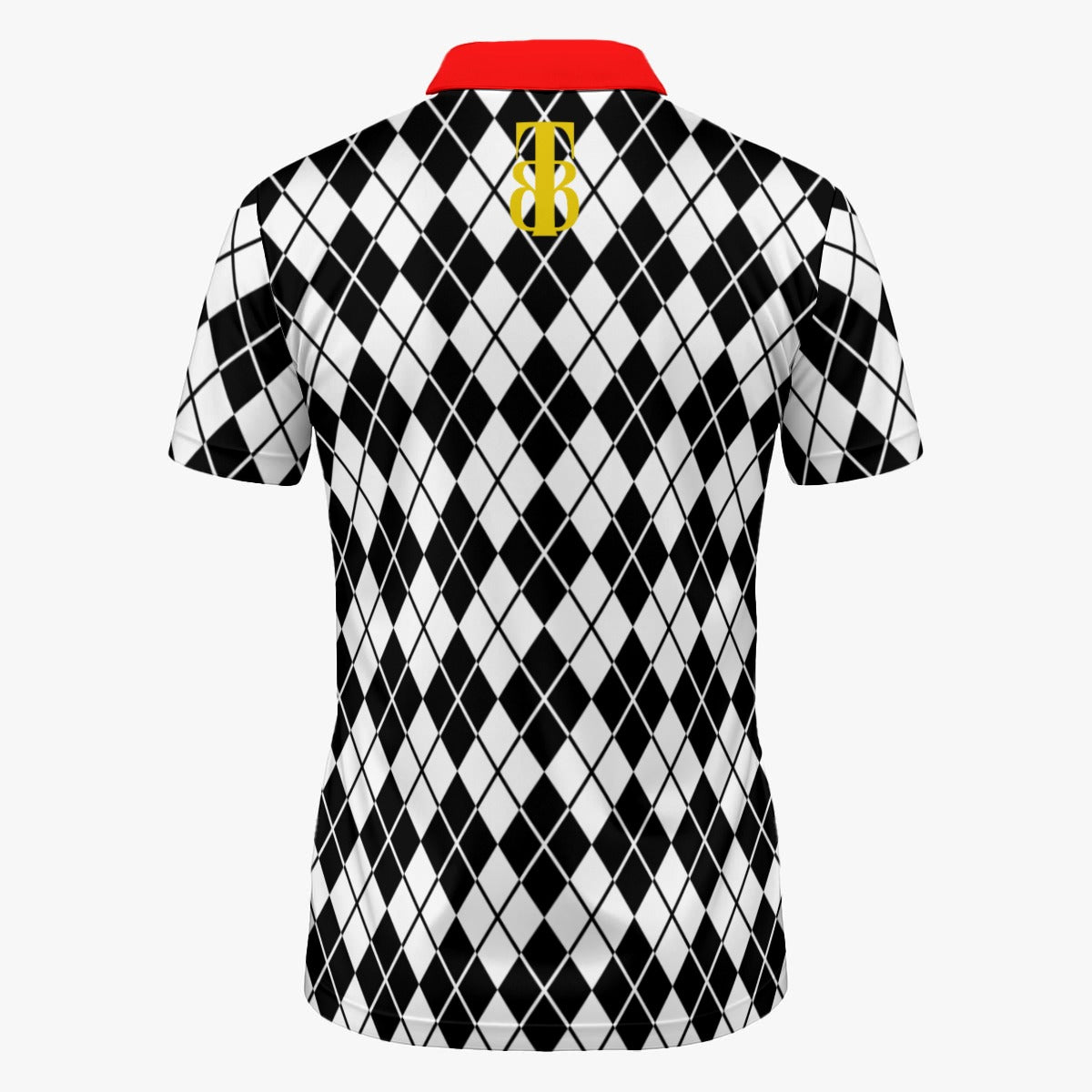 Argyle Noir Resort Polo | IVY LABEL