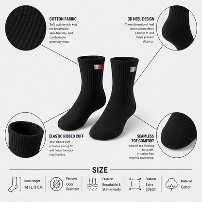 Embroidered Statement Ankle Socks | TBX