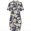 Shop the Adire Florale Midi Golf Polo Dress by Teddy Blaze. Stretch 180g/m² performance fabric featuring a classic polo collar and tailored midi silhouette.