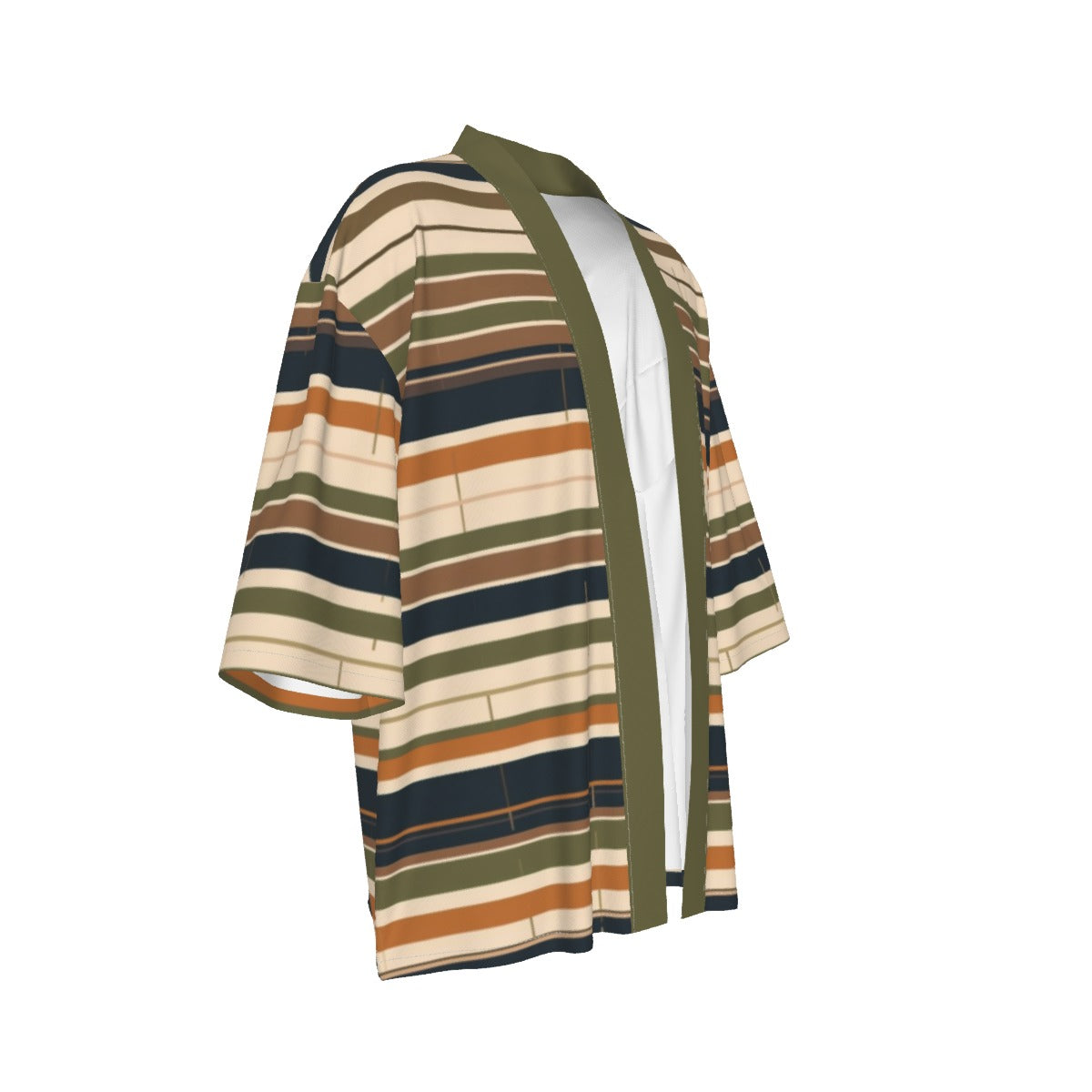 Catalina Horizon Striped Haori