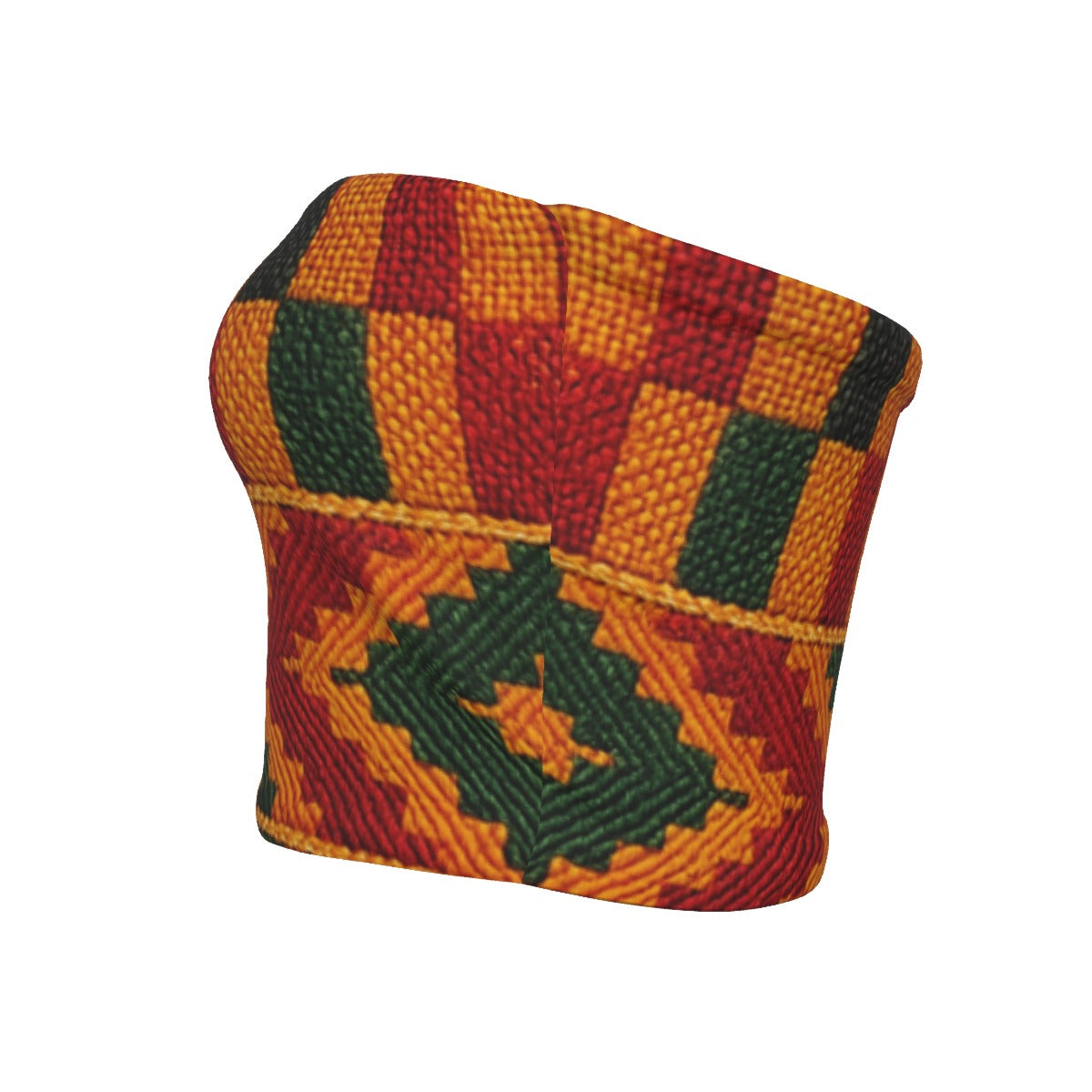 Kente's Reflection Tube Top