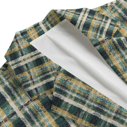 Naija Plaid Dandy Duck Cloth J’Ouvert Blazer | J’OUVERT MEN