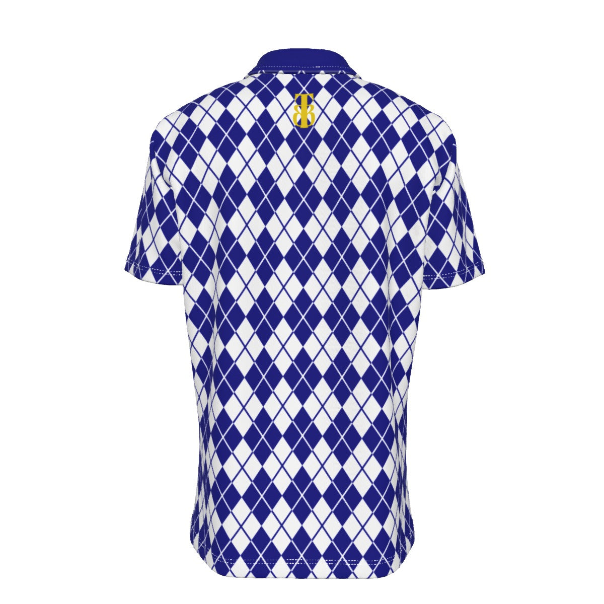 Argyle Azure Camp Shirt | IVY LABEL