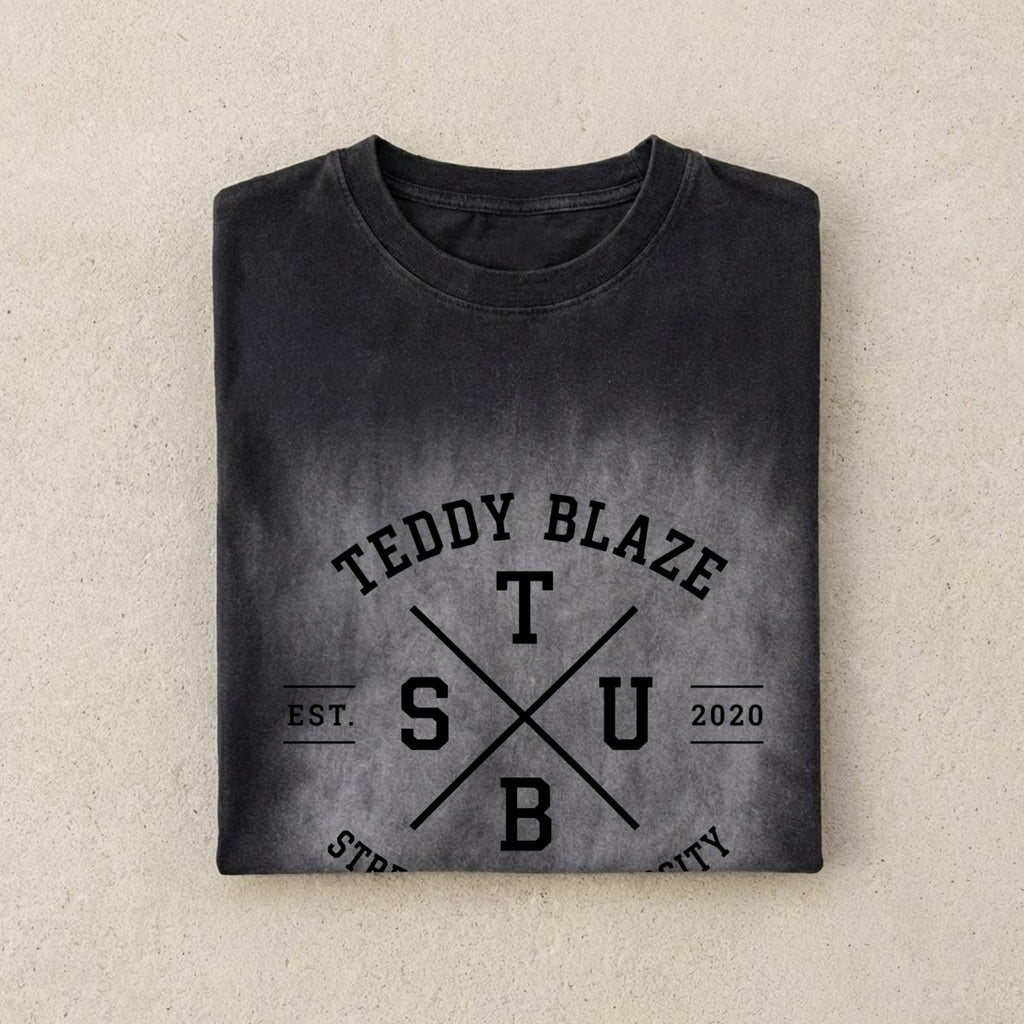 X Crest Boxy Vintage Wash Tee | THE CAMPUS