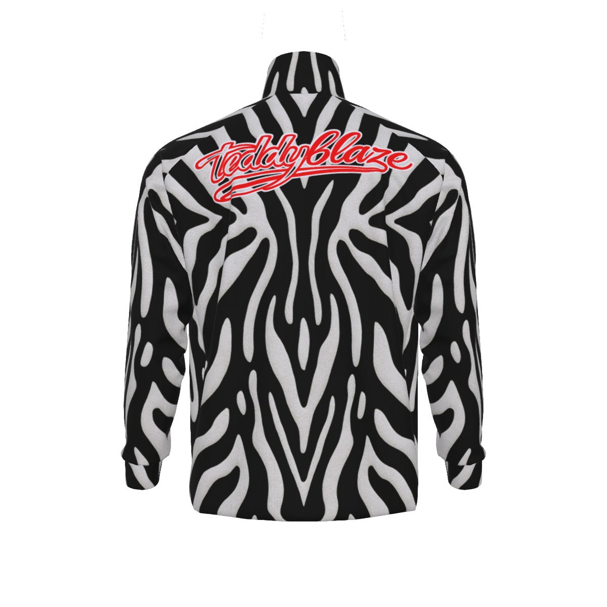 Animal Print Stand Collar Jacket (ANI01)