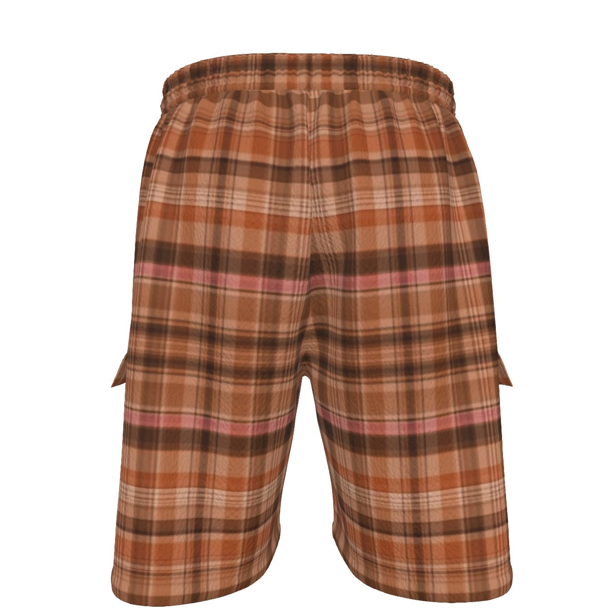 Gilded Brownstone Tweed — Copper Estate Drawstring Cargo Shorts