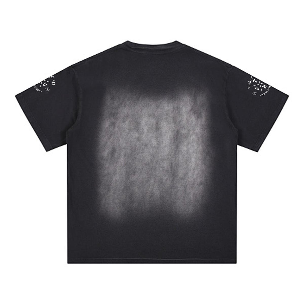 X Crest Boxy Vintage Wash Tee | THE CAMPUS
