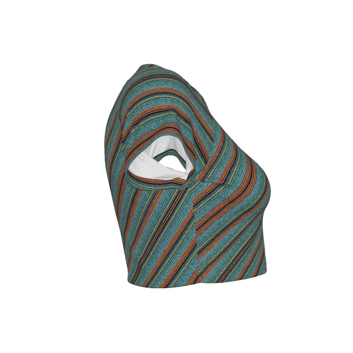 Emerald Canyon Drift Crop Tee