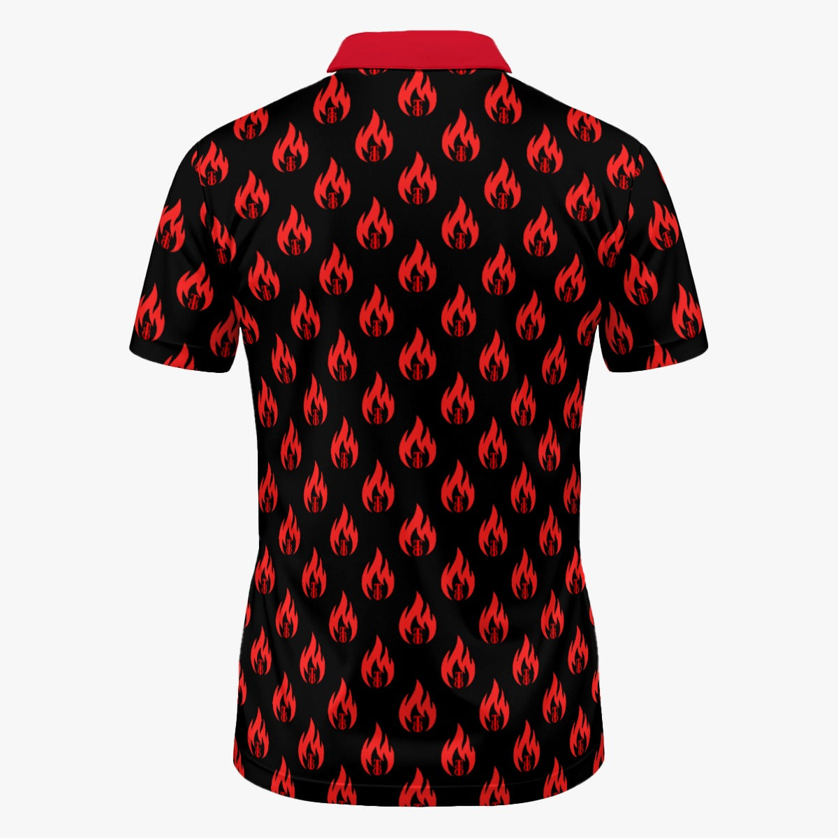 On Fire Resort Polo | AFRO ANIME