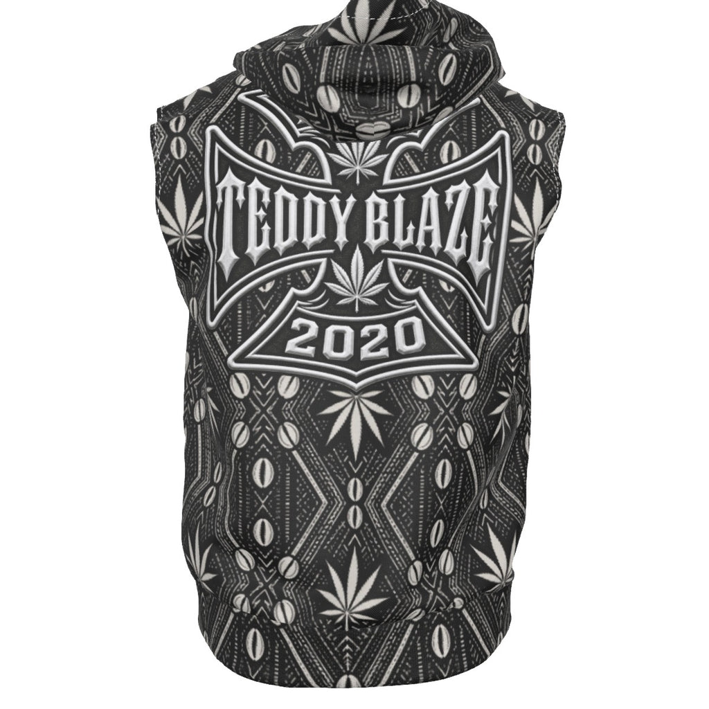 DaCruzChek Sleeveless Dashiki Zip Up Hoodie | MEN OF BLAZE