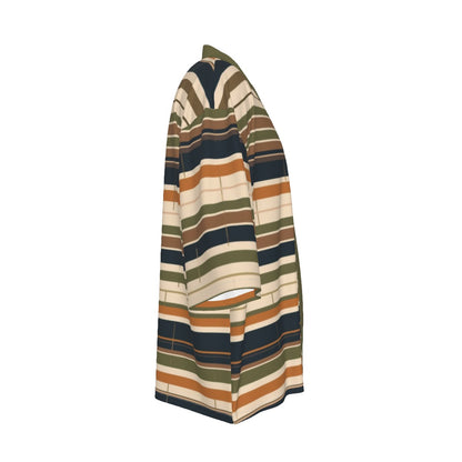 Catalina Horizon Striped Haori