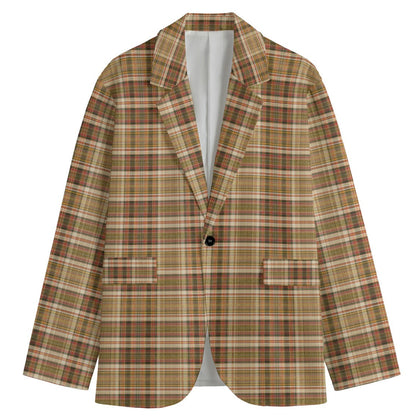 Bring elevated island energy to your wardrobe with the Rum Punch Plaid J’Ouvert Blazer from J’OUVERT MEN, featuring vibrant plaid, lightweight tailoring, and Caribbean-inspired sophistication.
