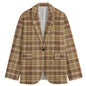 Bring elevated island energy to your wardrobe with the Rum Punch Plaid J’Ouvert Blazer from J’OUVERT MEN, featuring vibrant plaid, lightweight tailoring, and Caribbean-inspired sophistication.