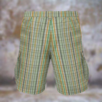 Cruise Check Cargo Shorts | BLK IVY MEN