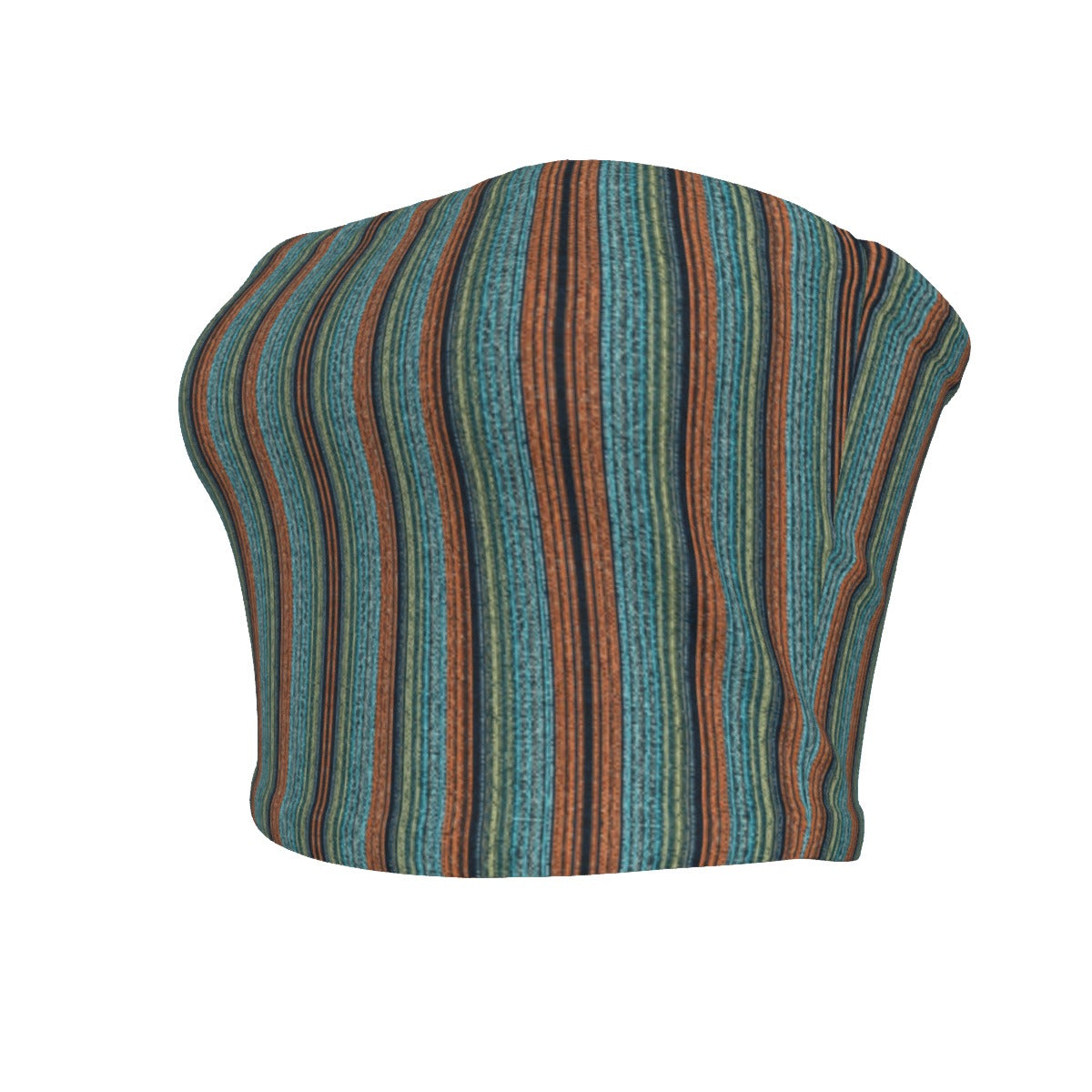 Emerald Canyon Stripe Tube Top