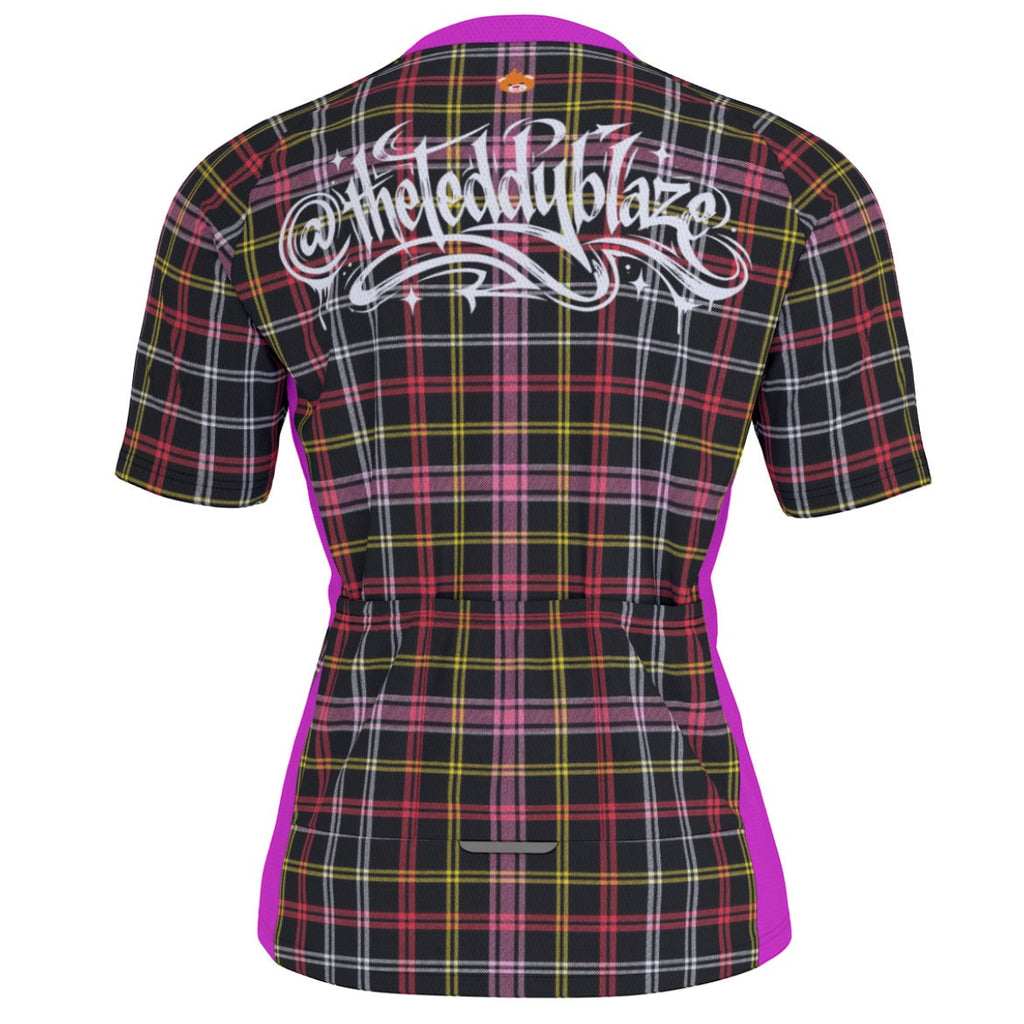 papaya-plaid-cycling-jersey
