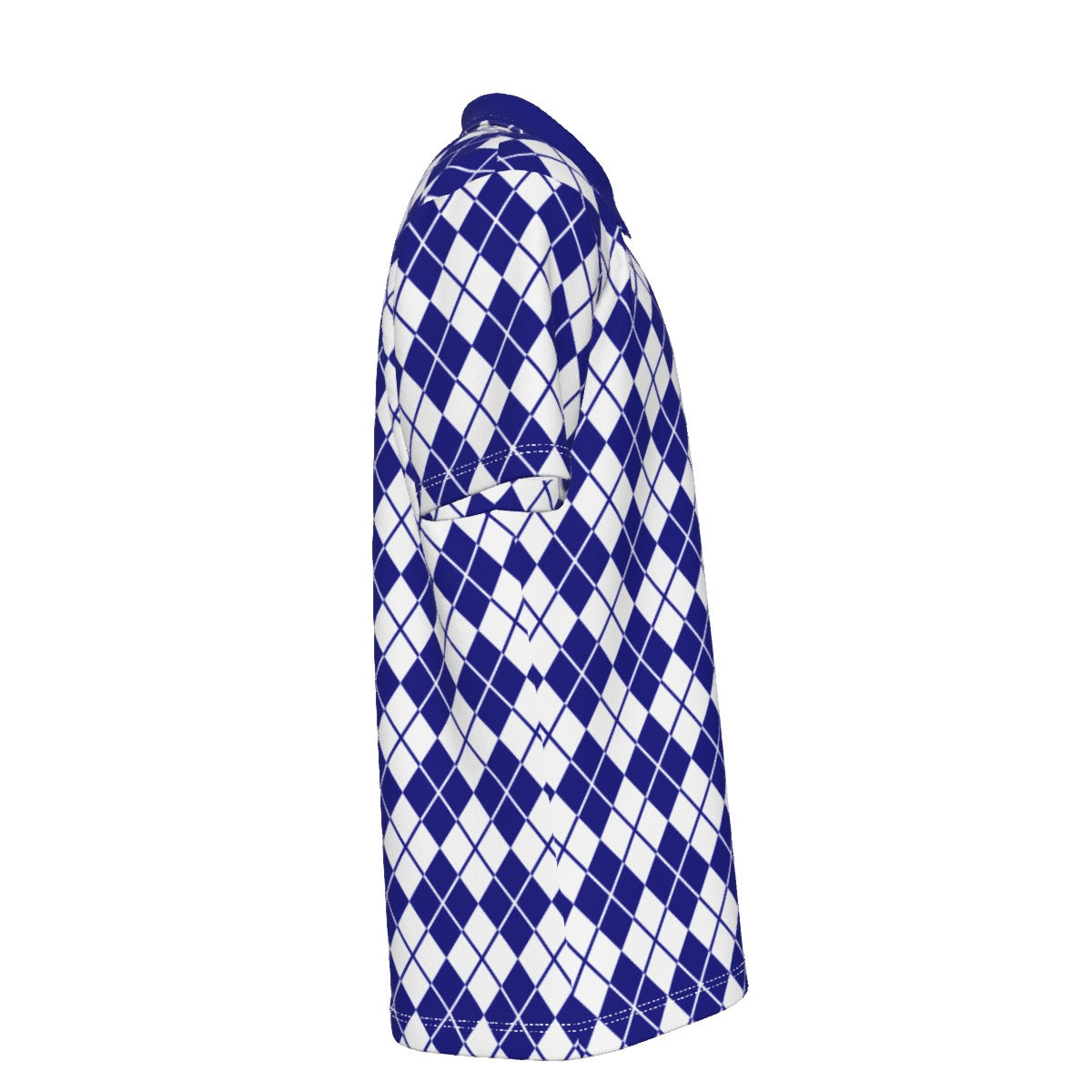 Argyle Azure Camp Shirt | IVY LABEL