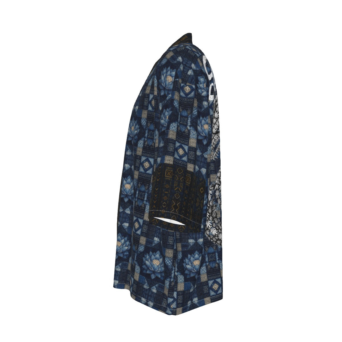Blue Lotus Dragon Haori | AFRODEMIA