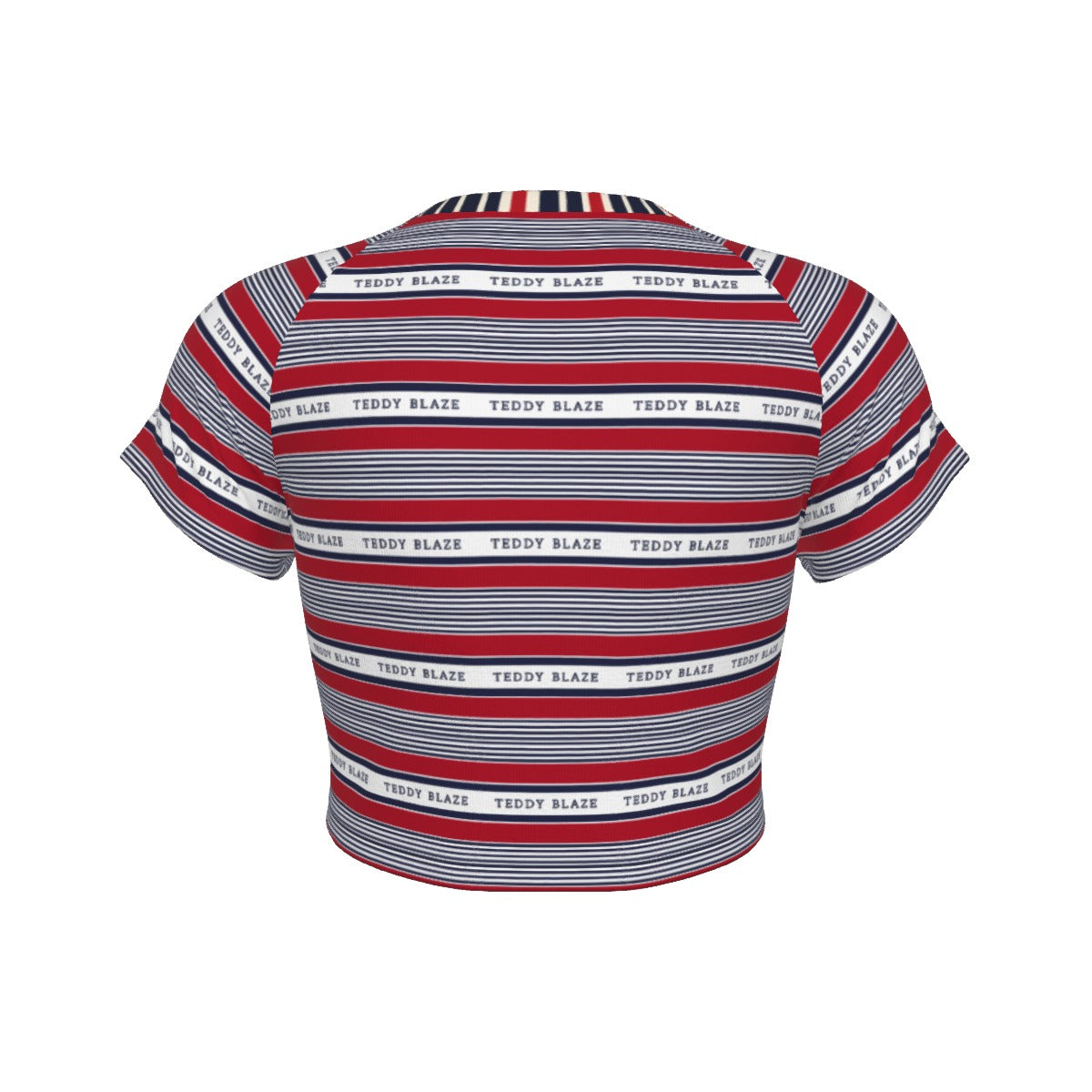 Signature Striped Crop Tee