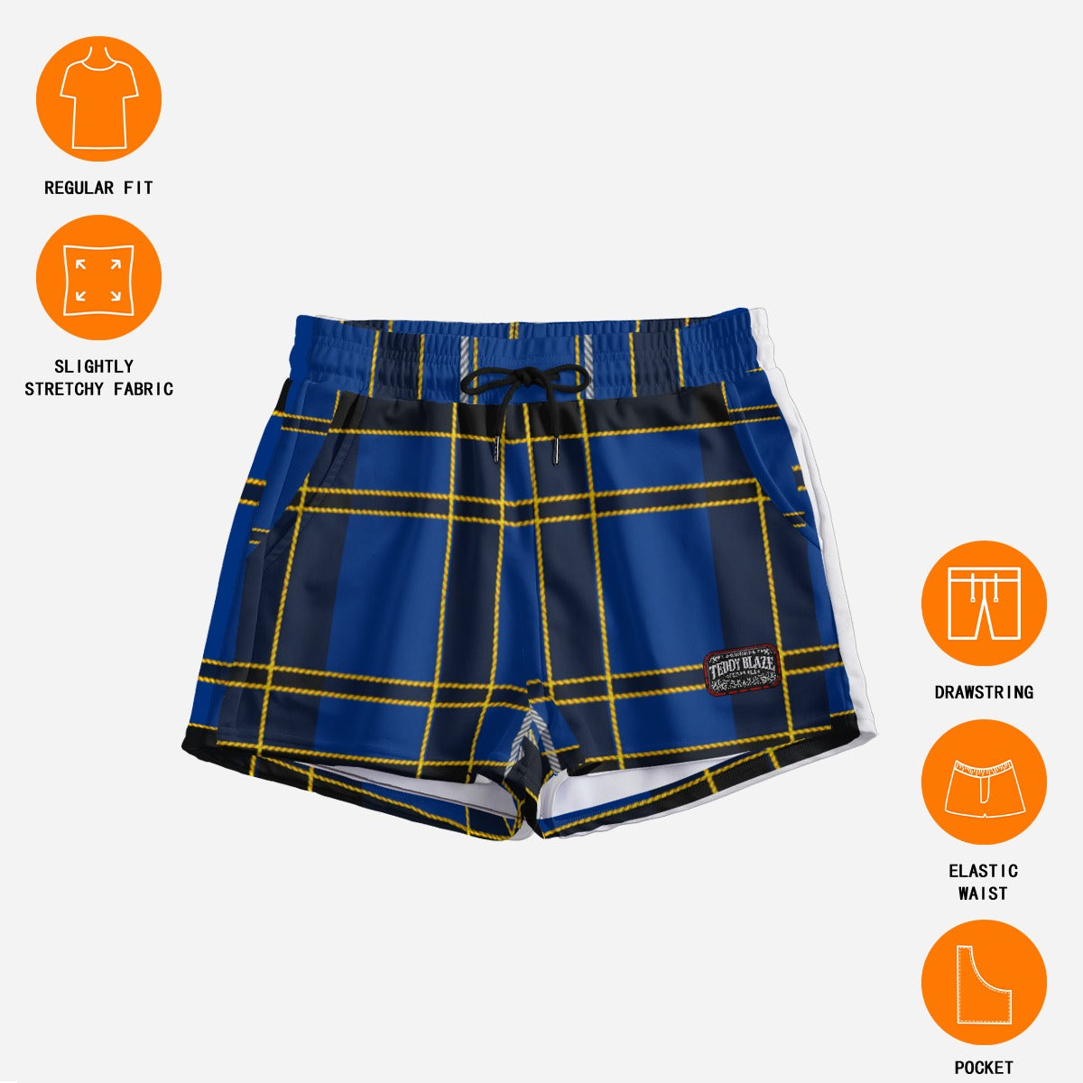 Plaid Casual Shorts (PLD1)