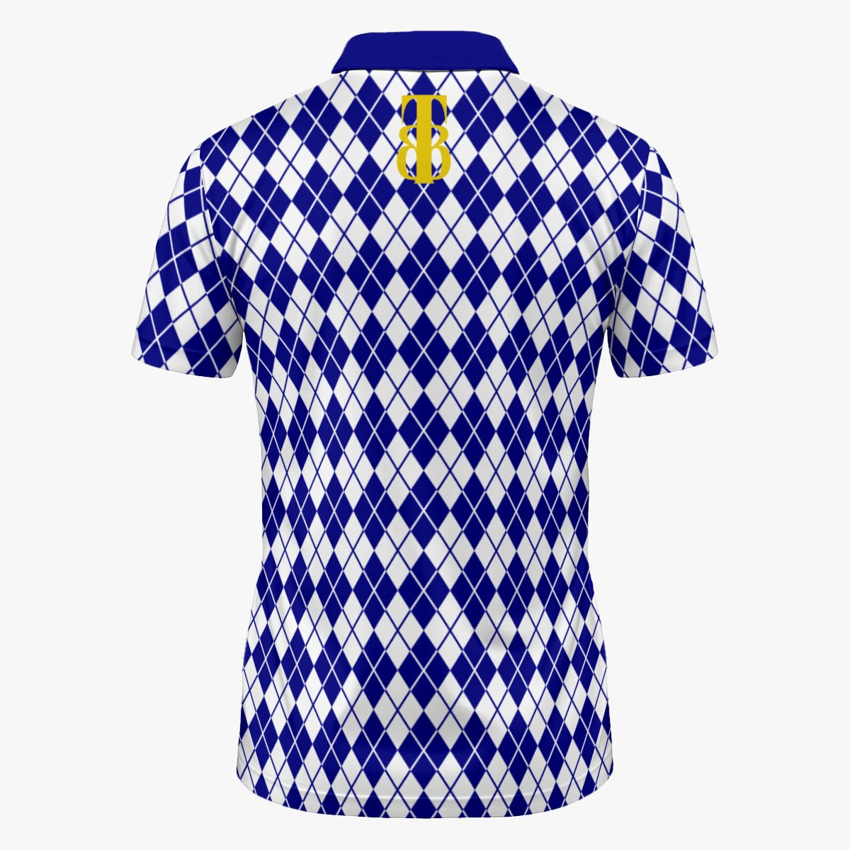 Argyle Azure Resort Polo | IVY LABEL