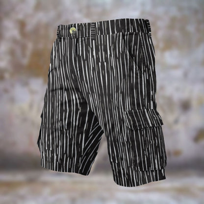Scribble Dandy Duck Cloth Cargo Shorts | MEN OF BRIXTON