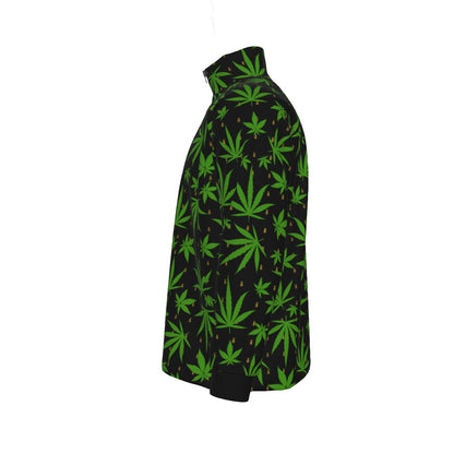 420 Stand Collar Jacket | AFRO ANIME