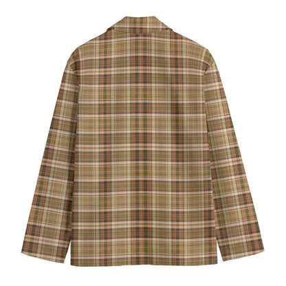 Rum Punch Plaid J’Ouvert Blazer | J’OUVERT MEN