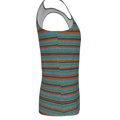 Emerald Canyon Horizon Poly Jersey Tank