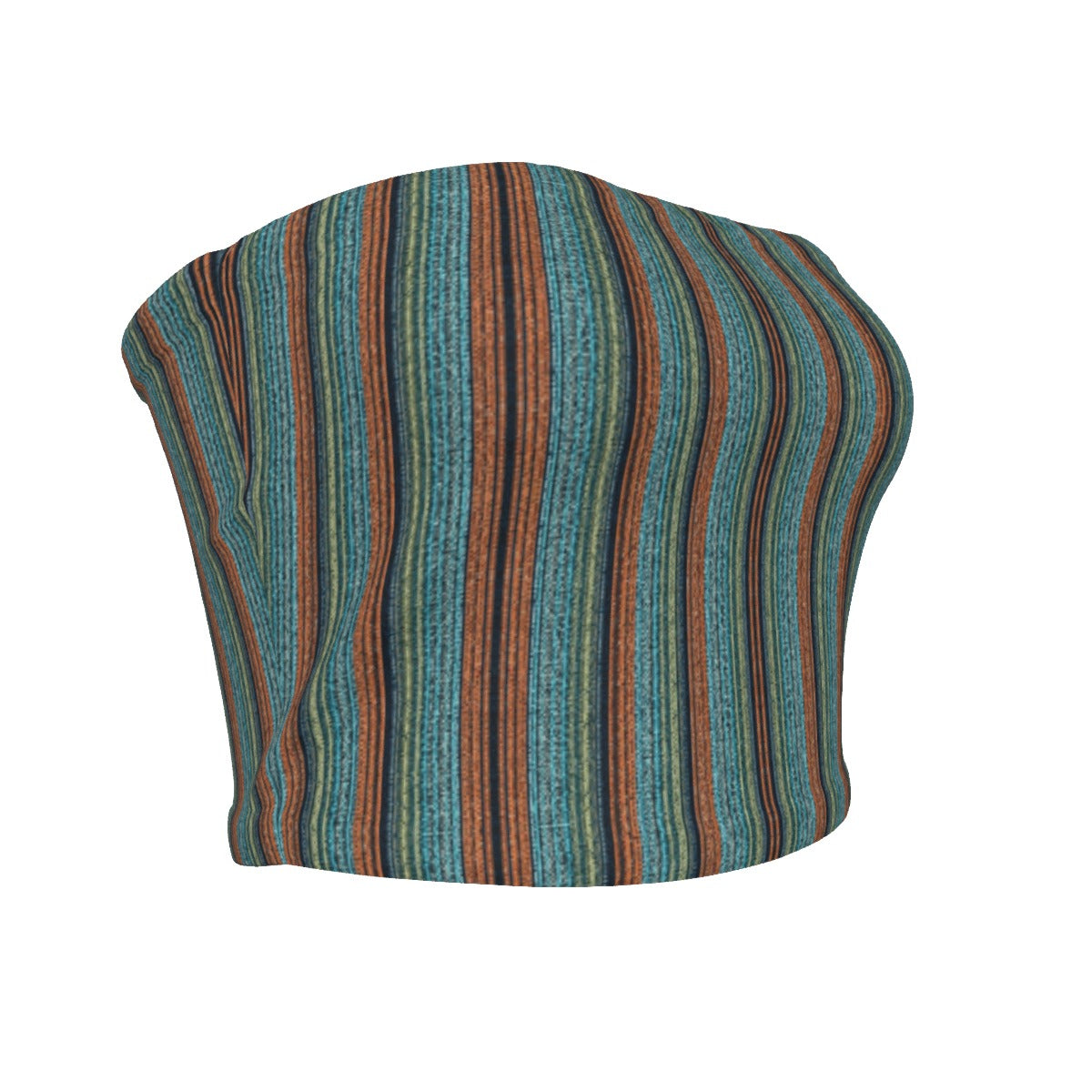 Emerald Canyon Stripe Tube Top