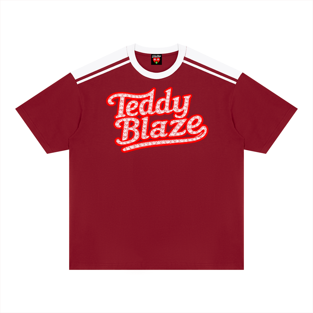 Van Blaze Color Block Cotton Tee | EMPORIUM