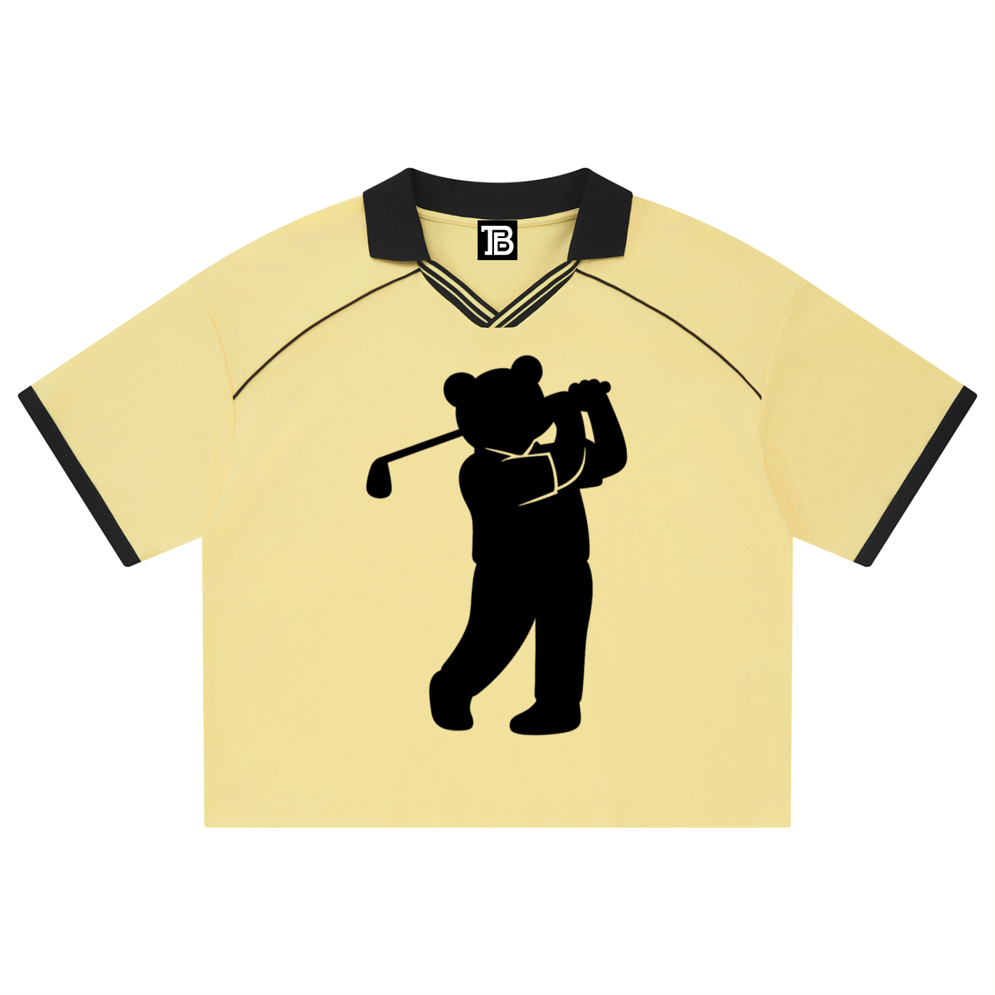 The Golfer Contrast Soccer Jersey | Teddy Blaze Blue Label