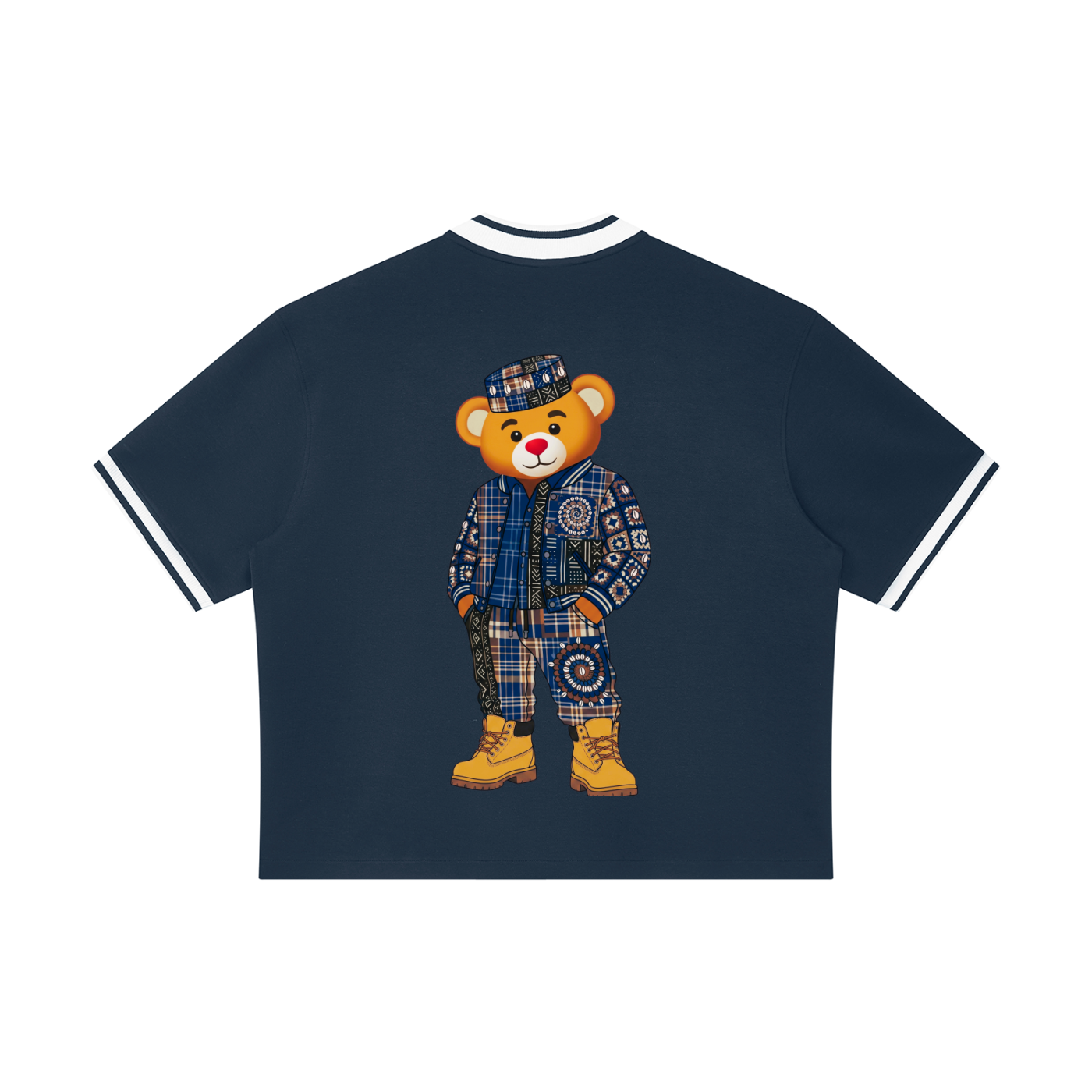 Bearatoo Afrodemia Oversized Baseball Jersey | MEN OF BLAZE