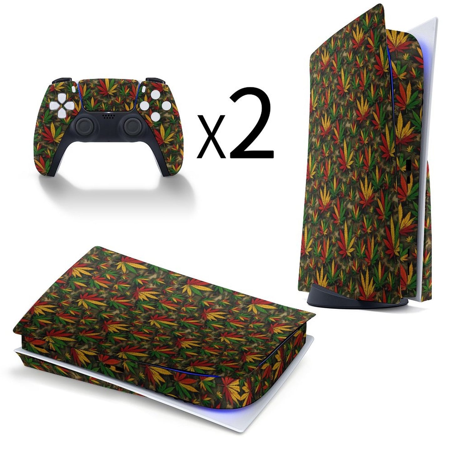 Leaf PS5 Controller + Console Wrap | TEDDY CHEST