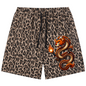SDB Dragon Leopard Print Shorts | AFRO ANIME