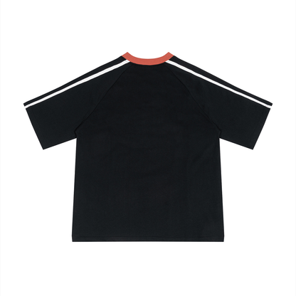 Cachet Color Block V-Neck Tee | Teddy Blaze Xtreme