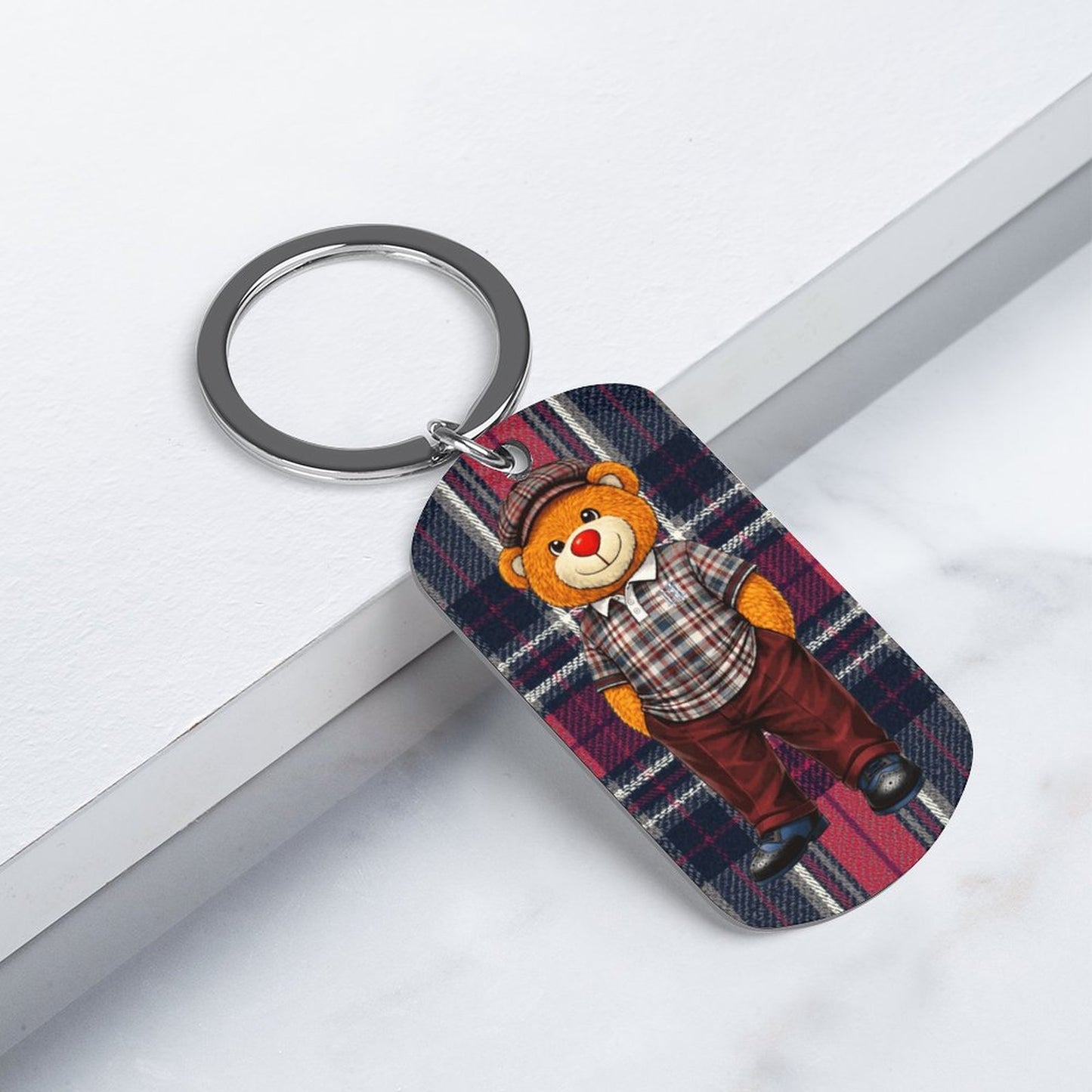Metal Keychain + Bag Charm