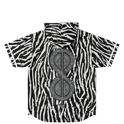 Jagged Zebra Hood Jersey | Da Heights