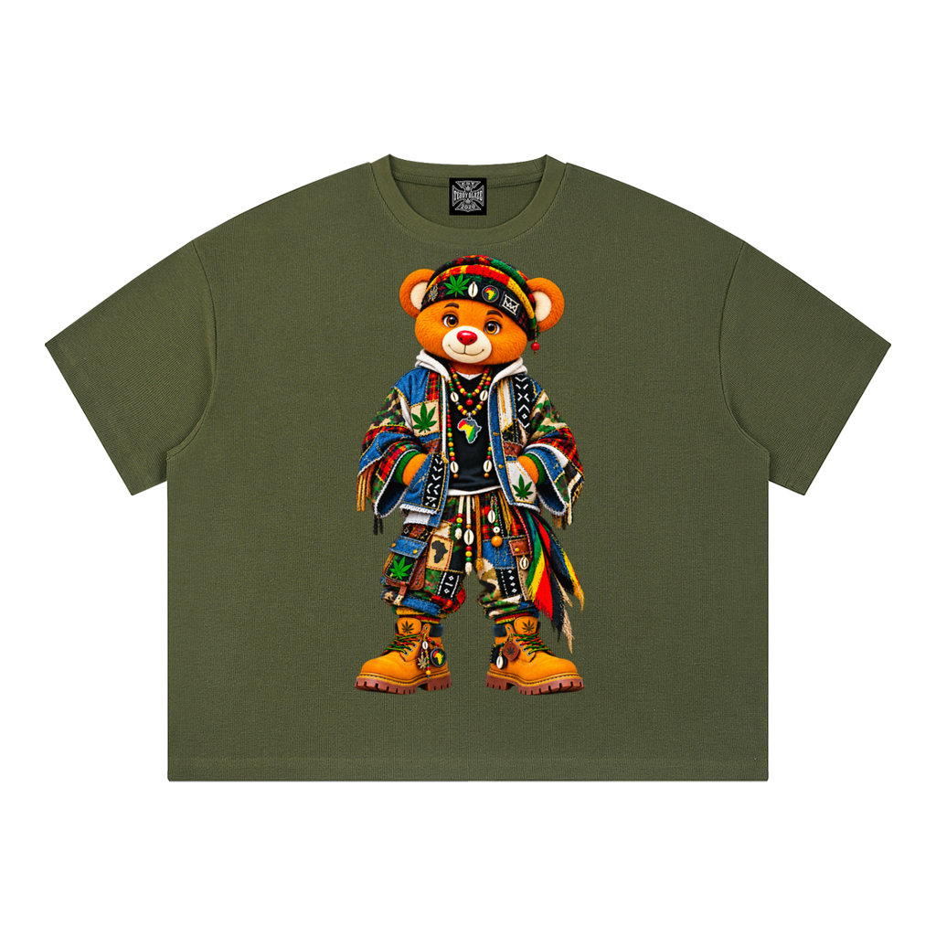 Teddy Blaze Boho ENY Waffle Knit Boxy Tee | MEN OF BLAZE