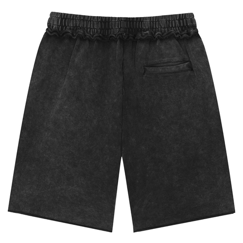 signature-mineral-wash-raw-edge-cotton-shorts